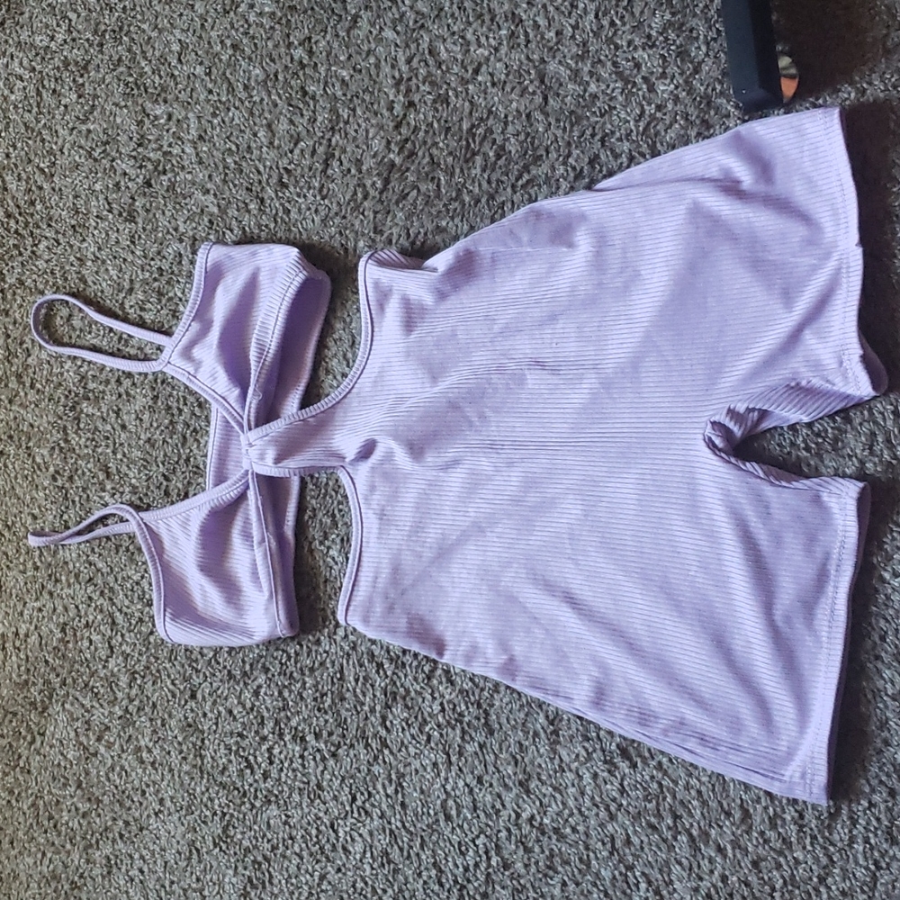 Purple Romper